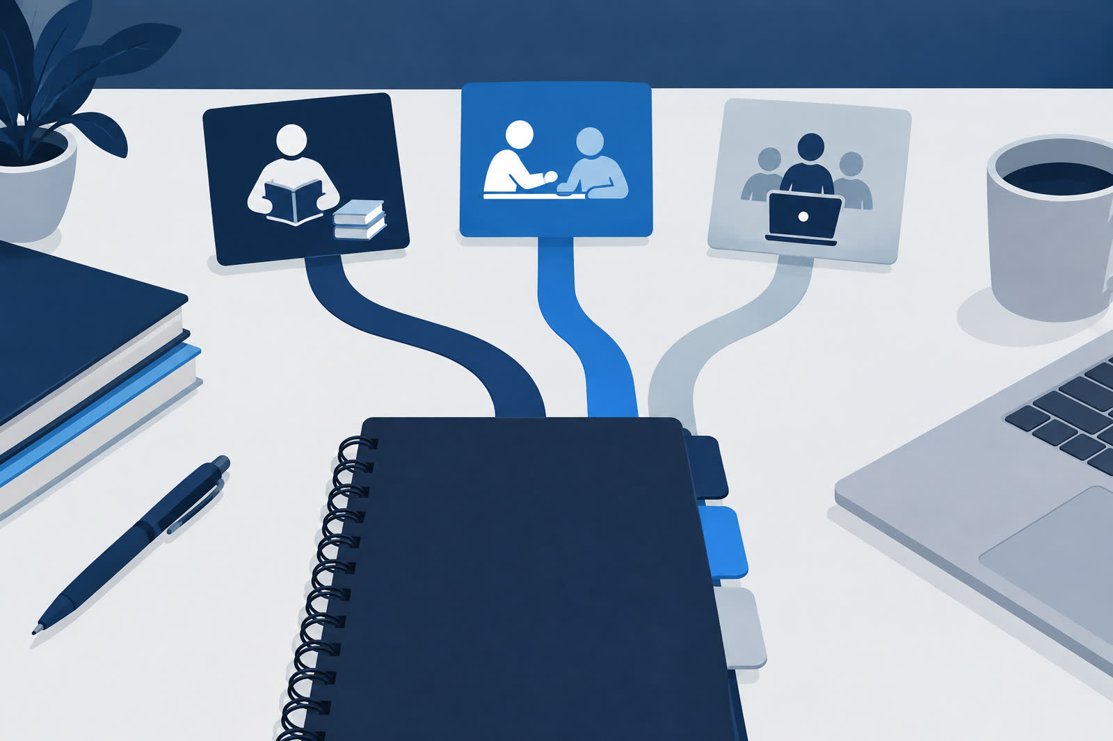 Choosing among self-study, tutoring and academic support options