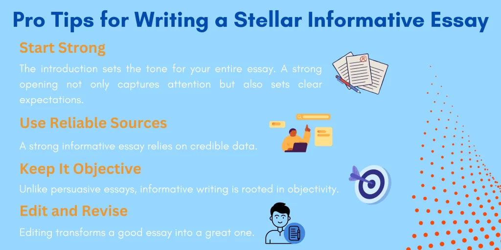 Pro Tips for Writing a Stellar Informative Essay